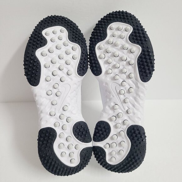 NEW Nike Womens Alpha Huarache Elite 4 Turf Softball Shoes FD2746-100 Size 8 #1 - Picture 6 of 9